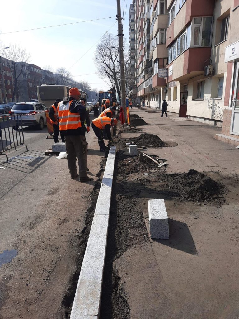 Infrastructură sector5 lucrează intens pe Calea Rahovei