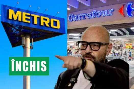 Piedone  a închis temporar Metro Militari și Carrefour Market Delfinului .Cum erau furati clienti