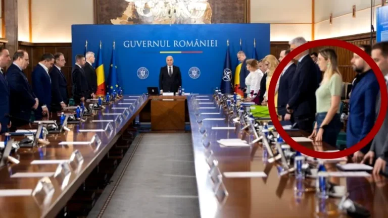 Paiața din Guvern Imaginea care spune o mie de cuvinte: blugi și cercei colorați la ședința de Guvern